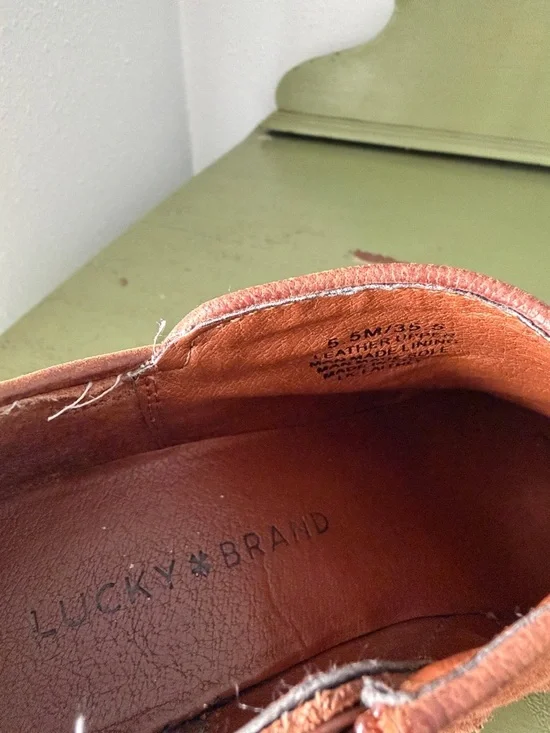 Lucky Brand Suede Ankle Booties - Picture 2 of 8